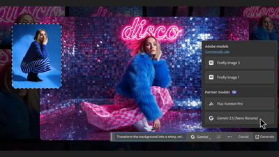 You can now use Google's viral Nano Banana AI directly in Photoshop