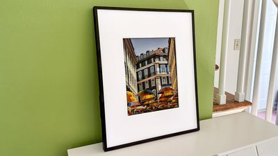 This digital photo frame is so lifelike, you’ll think it’s a real picture