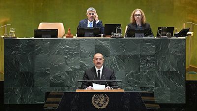 President Aliyev showcases Azerbaijan’s peace deal and energy leadership at UN