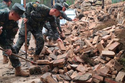 Early-morning earthquake injures 11 in northwest China's Gansu province