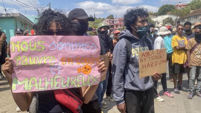 Protesters gather again in Madagascar
