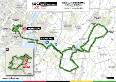 2026 UCI Road World Championships routes now officially revealed in full