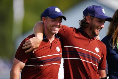 Fired up Rory McIlroy walks the walk as Europe dominate at Bethpage Black