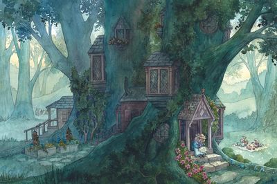 How the the magic of fairy tales inspired this children's book illustrator
