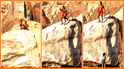 Hawaii father throws 7yo off cliff, criticizes concerned commentors for staying in their comfort zone