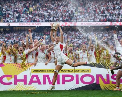 Red Roses’ World Cup win is ‘what dreams are made of’, says Zoe Aldcroft
