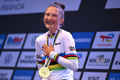 'I don't believe it yet' - Magdeleine Vallieres in shock after becoming Canada's first ever road race world champion
