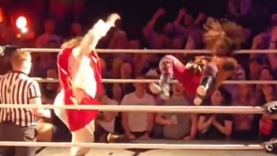 Maybe the rapture did happen and Jesus is a wrestler?