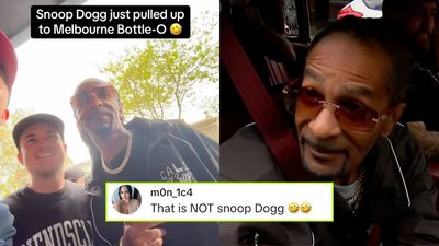 Snoop Dogg Lookalike Dupes AFL Fans With A Joyride Through Streets Of Melbourne