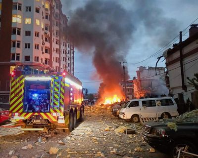 Zelenskyy condemns ‘vile’ and deadly Russian strikes on Ukraine; Denmark bans all civilian drones for EU summit – as it happened