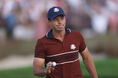 Luke Donald provides injury update on Viktor Hovland as rare Ryder Cup rule could be triggered