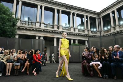 Slips, Salt And Stripes: Key Looks From Milan Fashion Week