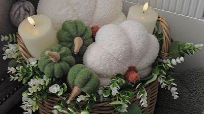 Get ready for fall with this DIY Pumpkin basket tutorial