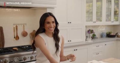 Meghan Markle shares a rare glimpse inside her $14million mansion's living room