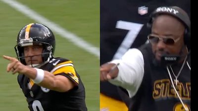 Aaron Rodgers, Mike Tomlin Had Incredible Reactions to DK Metcalf's 80-Yard Touchdown