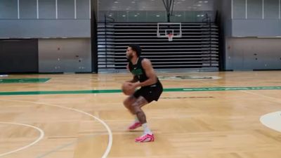 Jayson Tatum's First On-Court Workout Video Since Achilles Injury Had Fans in Awe