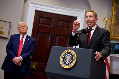 Larry Ellison once predicted 'citizens will be on their best behavior' amid constant recording. Now his company will pay a key role in social media