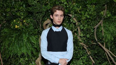 Troye Sivan's powder room is drenched in crimson – we can't get enough of his dramatic approach to this bold color trend