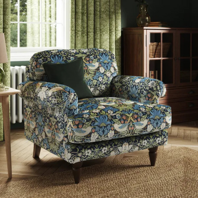 William Morris prints take Dunelm’s cult snuggle chair to the next level – pick from three iconic patterns