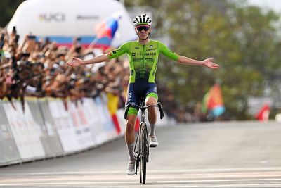 Road World Championships: Unstoppable Tadej Pogačar seals consecutive men’s road race victories after 66km solo break