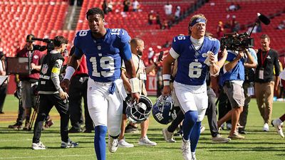 Jameis Winston Celebrates Jaxson Dart's Debut in Perfect Fashion After Giants’ First Win