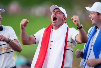 Rory McIlroy: Europe will party like there’s no tomorrow after Ryder Cup win