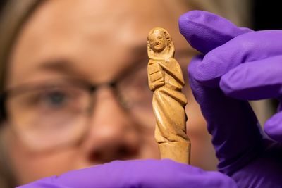 Stunning ancient rudimentary hairpin found during Highland castle excavation