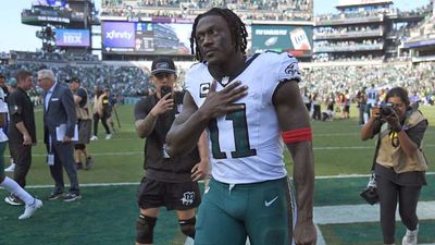 A.J. Brown Had Cryptic Tweet After Another Quiet Game in Eagles' Win vs. Bucs
