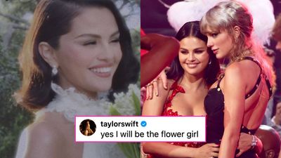 Taylor Swift Apparently Gave A ‘Heartfelt’ Speech At BFF Selena Gomez’s Wedding