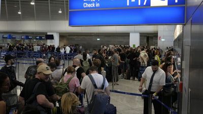 Athens Airport hit by delays after air traffic controllers limit the number of flights per hour