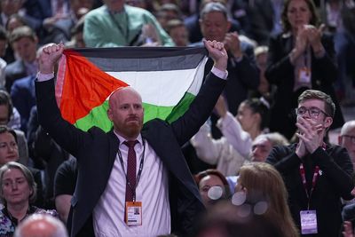 Reeves interrupted by pro-Gaza heckler during Labour conference speech