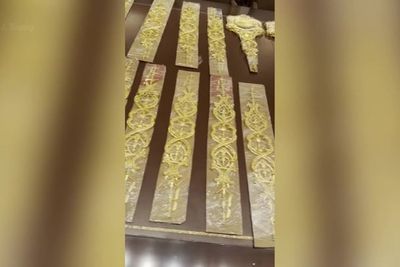 Trump shows off ‘24-carat gold’ Oval Office pieces which make foreign leaders ‘freak out’