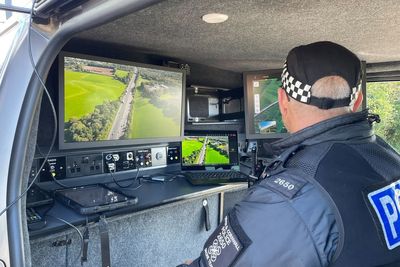 How a fleet of hi-tech drones are helping rural police catch organised gangs