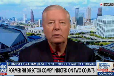 Lindsey Graham dredges up the most explicitly lurid claim ever made against Trump in TV interview