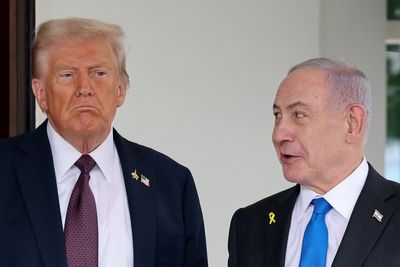 Watch in full: Trump meets Netanyahu for crunch Gaza talks at White House