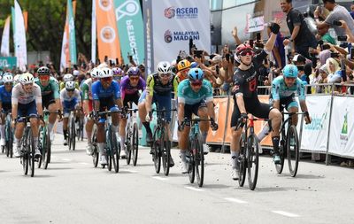 Arvid de Kleijn scores his first win of the season on stage 2 of Le Tour de Langkawi
