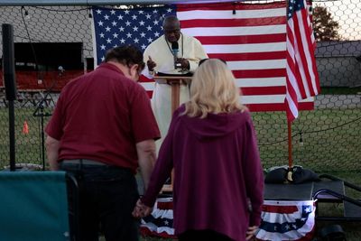Nine people dead and scores injured over weekend of mass US shootings