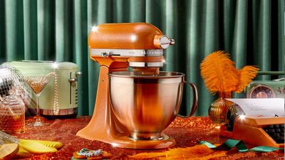 KitchenAid just unveiled a Taylor Swift–coded sparkly orange mixer – plus $150 off the OG Artisan model today