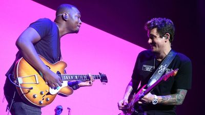“Playing with John is always a university of learning and experimenting”: John Mayer and Isaiah Sharkey impress at record-breaking concert – and Sharkey’s in-development signature Ibanez was along for the ride