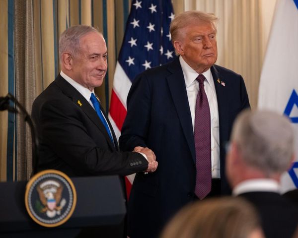 Trump news at a glance: UK and French leaders back president’s peace plan for Gaza