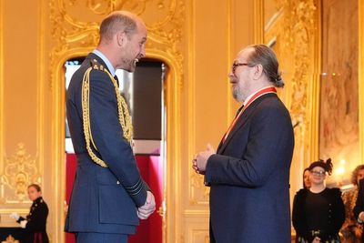 Sir Gary Oldman receives knighthood from Prince William