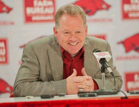 Arkansas names Bobby Petrino interim head coach