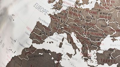 Which countries in Europe have spotted suspicious drones in their airspace?