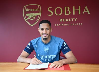 William Saliba: Arsenal confirm fresh five-year contract for key defender