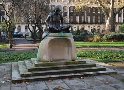 Mahatma Gandhi statue in London's Tavistock Square defaced by 'shameful' vandals as India demands action