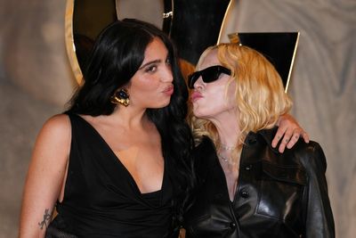 Madonna, Kate Moss, Zoë Kravitz and more sit front row at Saint Laurent
