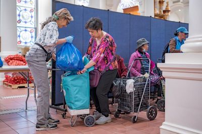 Americans and US food banks brace for Trump cuts: ‘Battling hunger is no longer a priority’