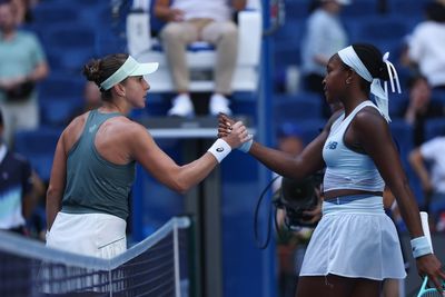 Coco Gauff in furious clash with Belinda Bencic at China Open after being accused of ‘mind games’