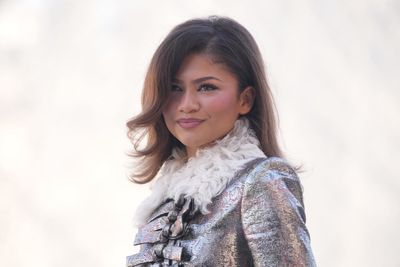 Zendaya, Brigitte Macron and more sport metallic for Louis Vuitton Paris Fashion Week show