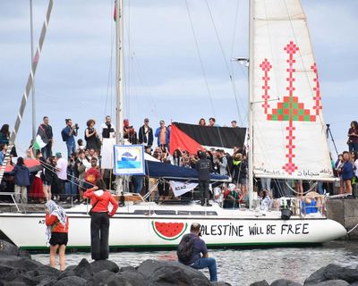 While world leaders dither over a Gaza peace plan, I’m sailing with supplies, hoping to break Israel’s blockade